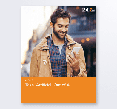 Improve Customer Interaction Using AI without Being Artificial