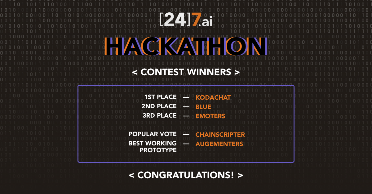Hackathon Overall Winners