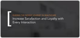 Guiding the patient journey in healthcare 
